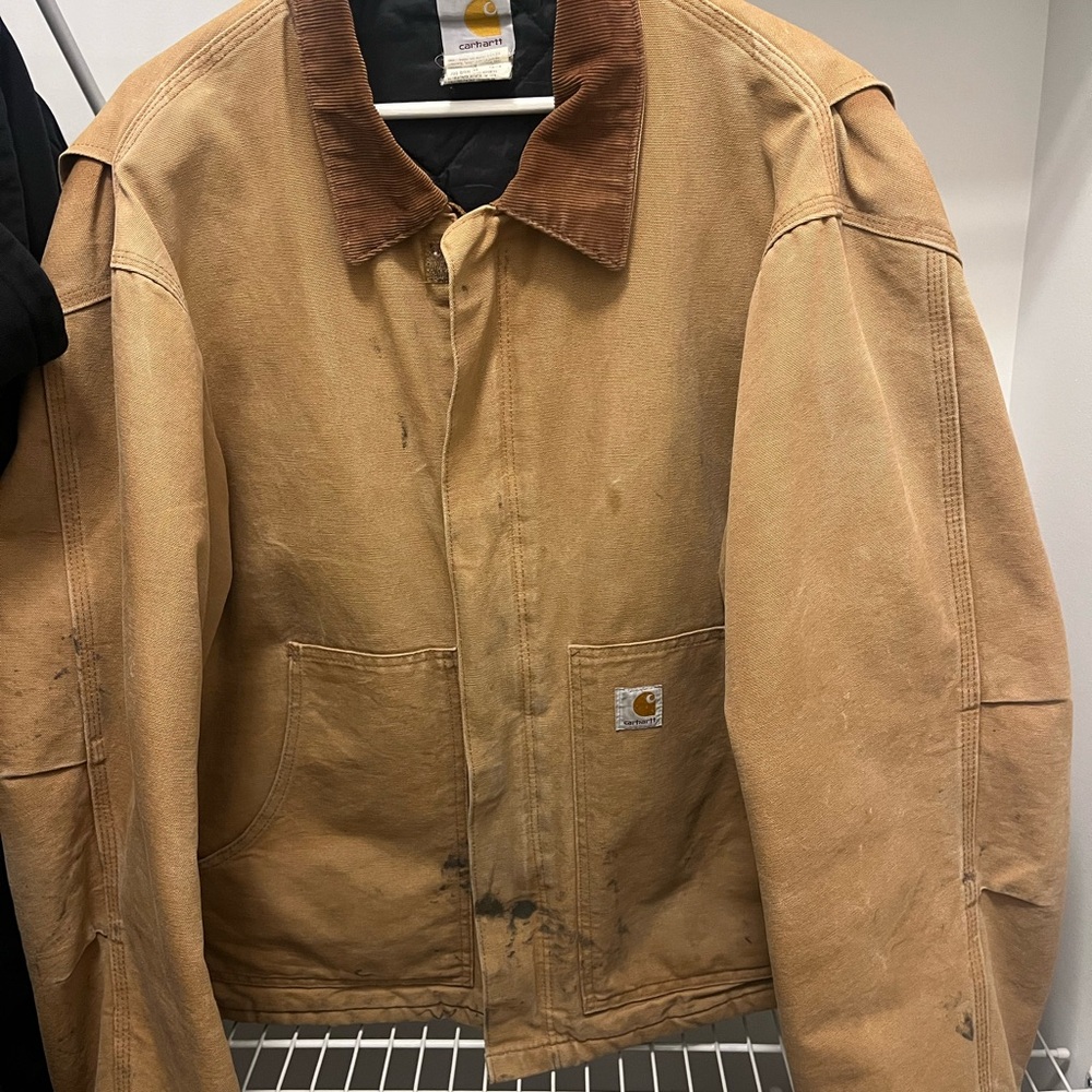 Carhartt Tan Canvas Jacket